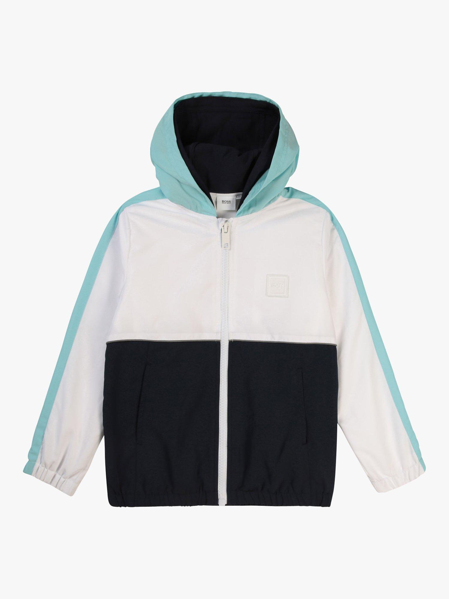 Product image 1 of 2, which shows BOSS Kids' Hooded Jogging Cardigan, Unique, 5 years