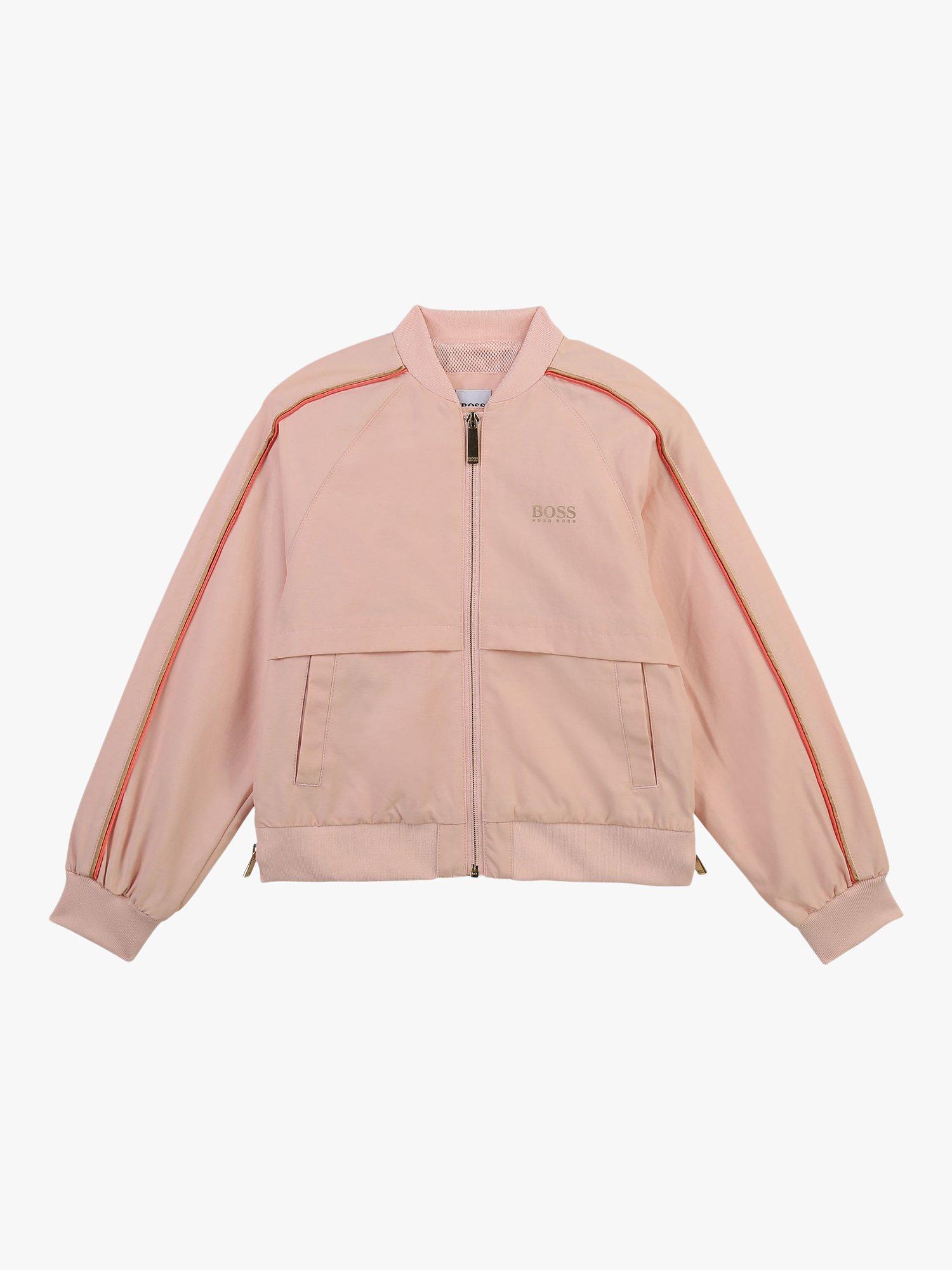 Pale pink short jacket online