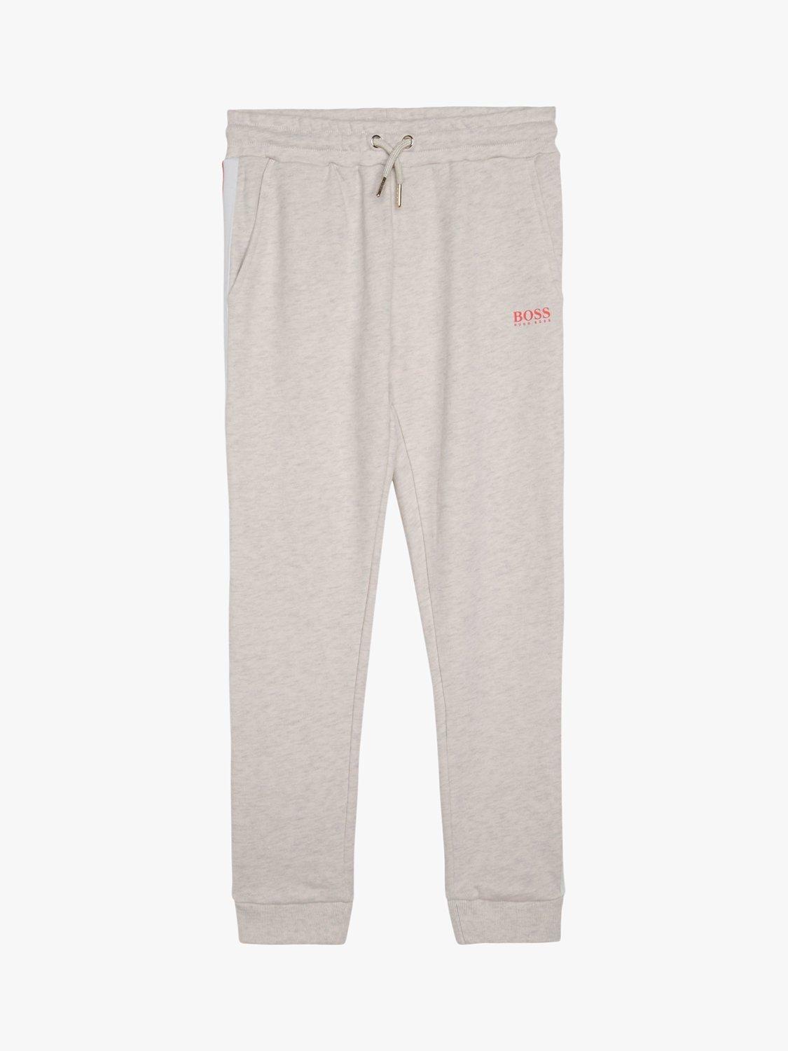 Product image 1 of 2, which shows BOSS Children's Fleece Joggers, Sand Chine, 2 years