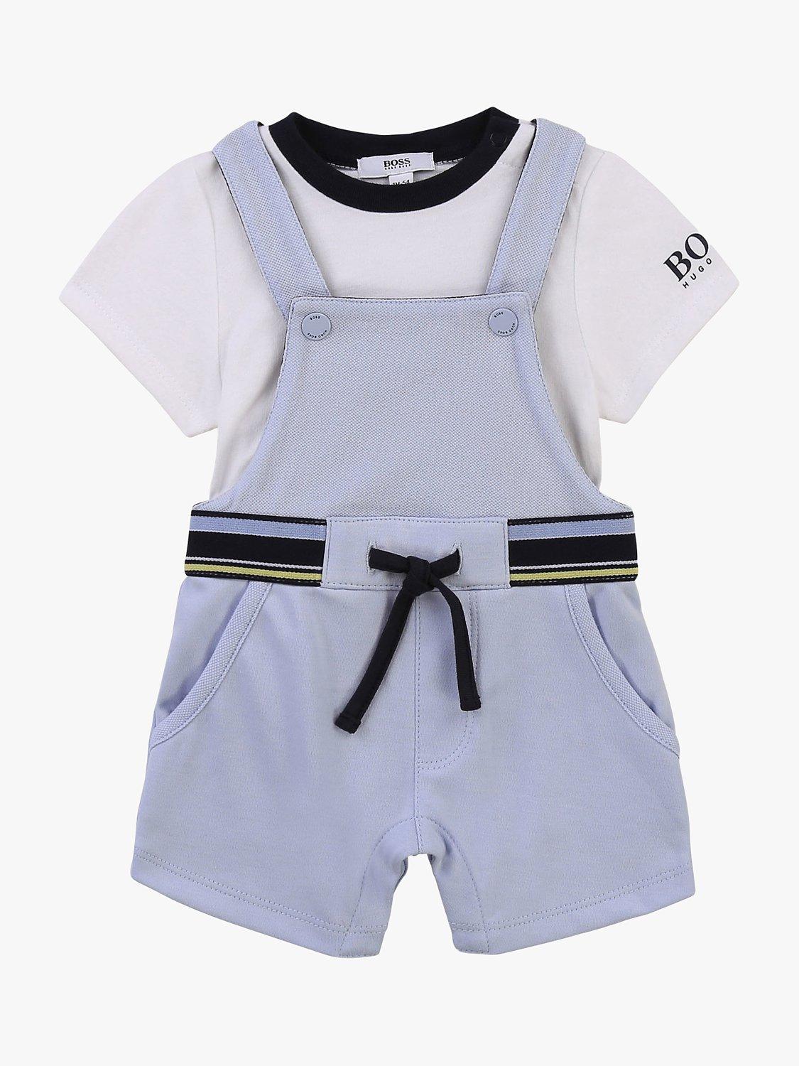 Hugo boss baby dungarees sales
