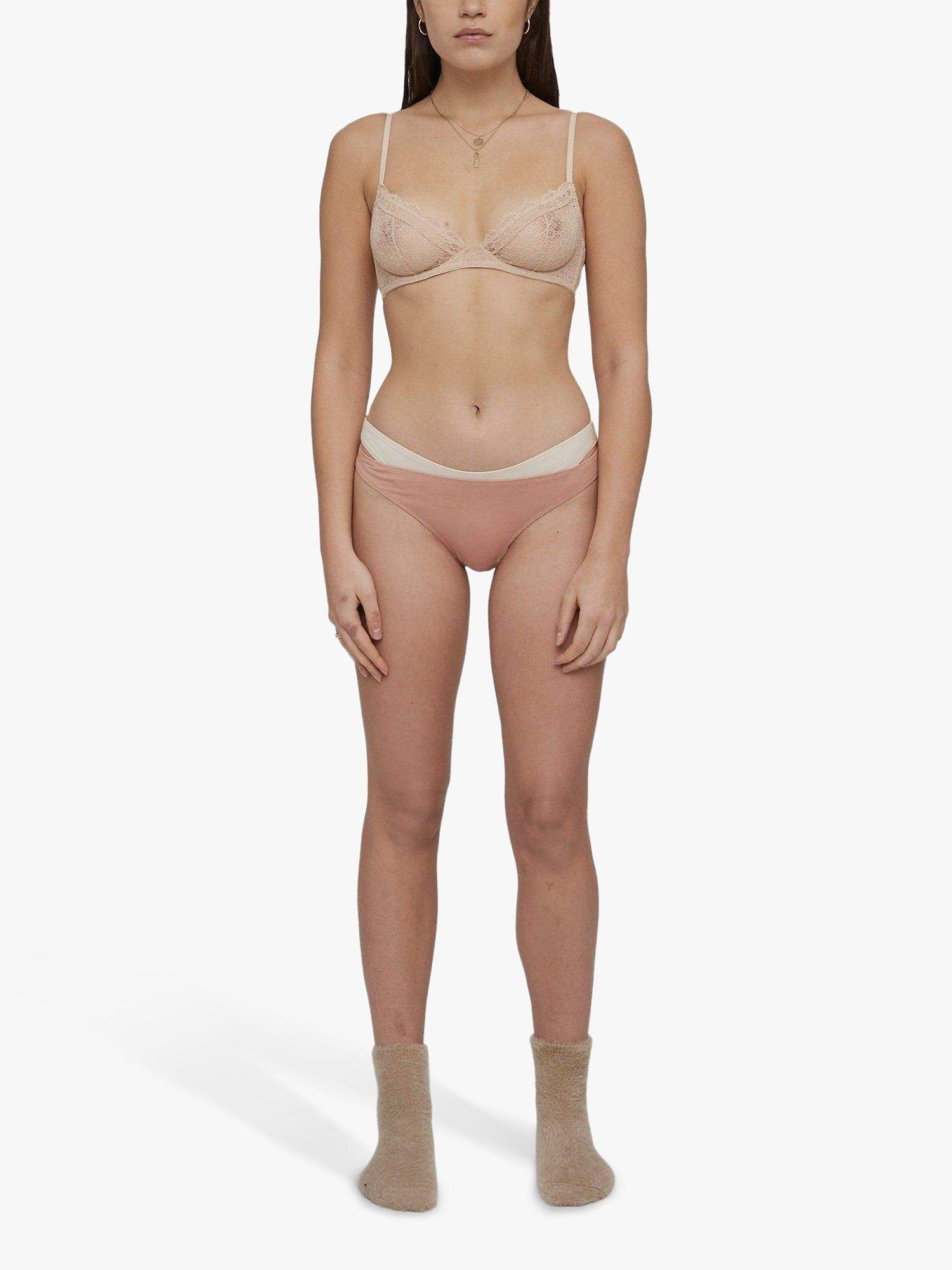 les girls les boys Mini Bikini Knickers, Pack of 3, Multi