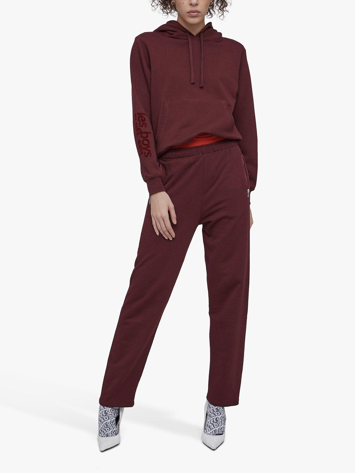 les girls les boys Loopback Street Joggers, Tawny Port