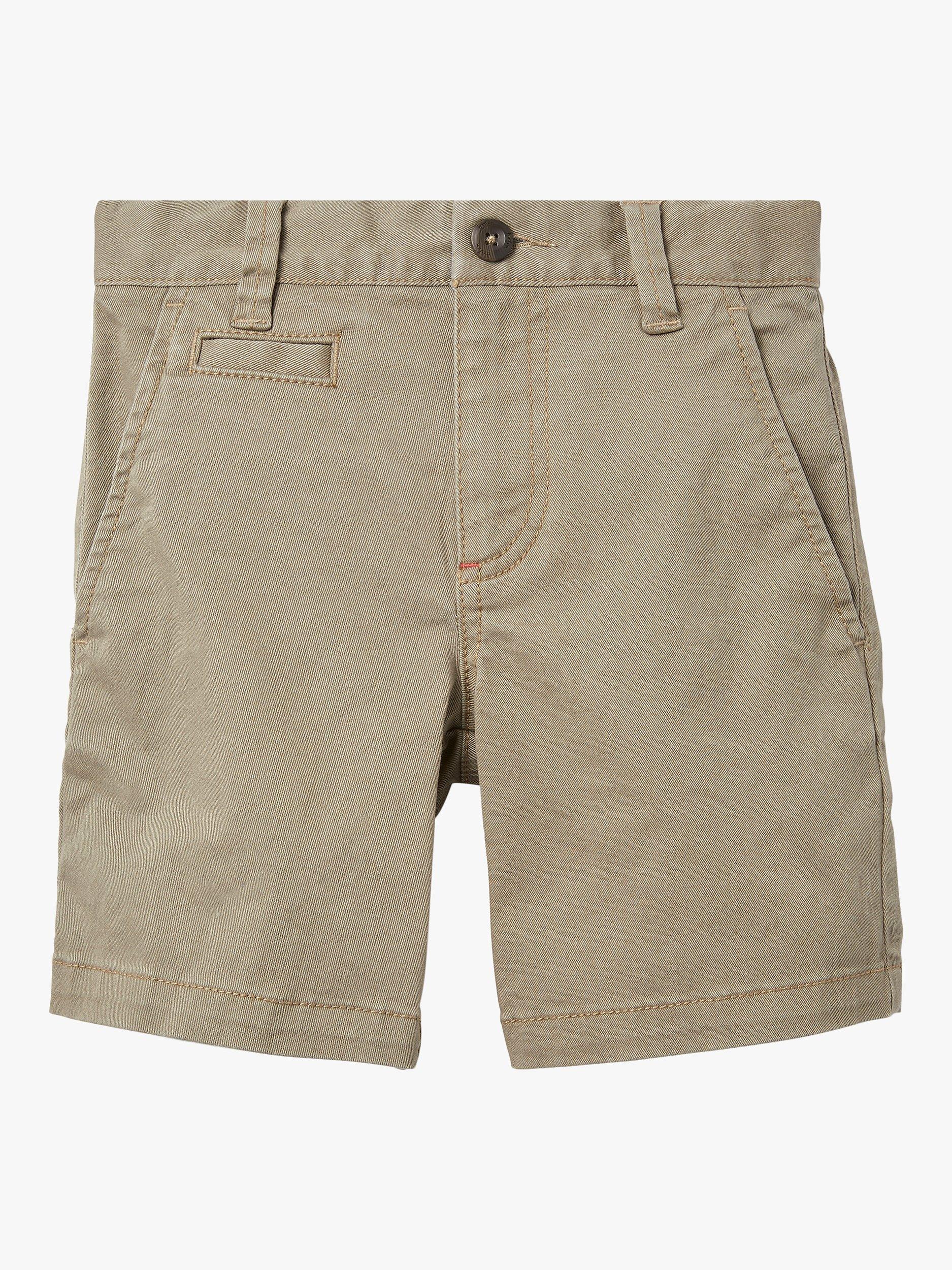 Mini Boden Kids' Chino Shorts, Nutty Brown
