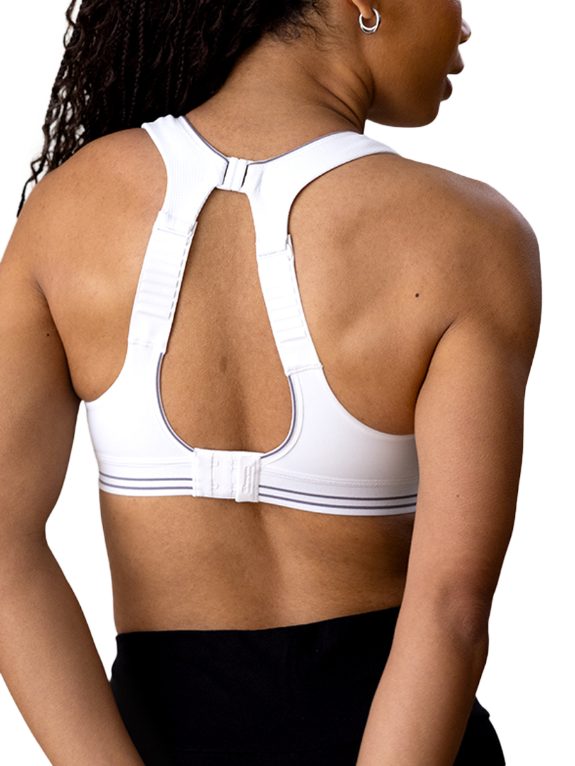 Shock Absorber Ultimate Run Non-Wired Sports Bra, White, 32B