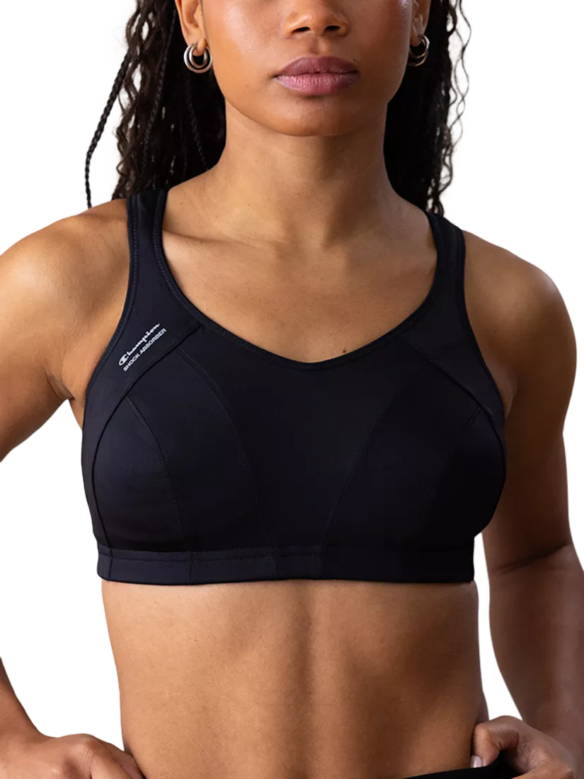 Shock absorber front fastening sports bra online