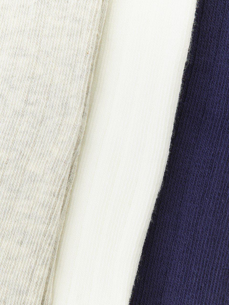 Product image 2 of 2, which shows John Lewis Heirloom Collection Baby Tights, Pack of 3, Multi, 2-3 years