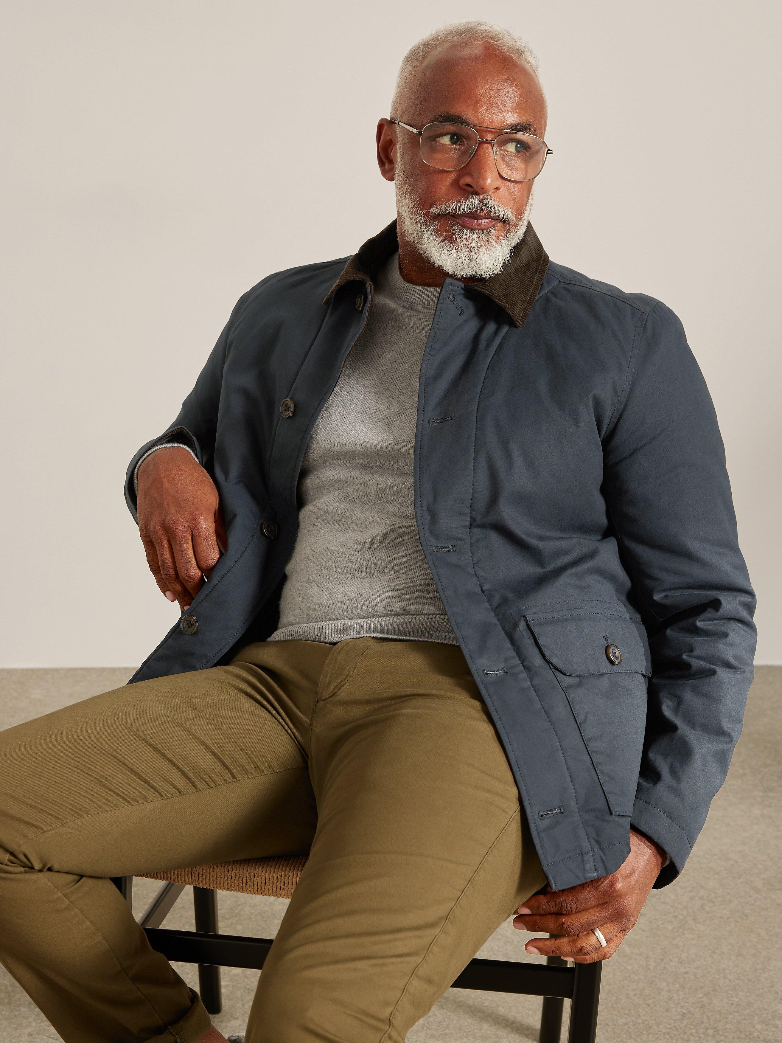 John Lewis Wax Cotton Chore Jacket