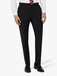 Ted Baker Panama Wool Blend Suit Trousers, Black