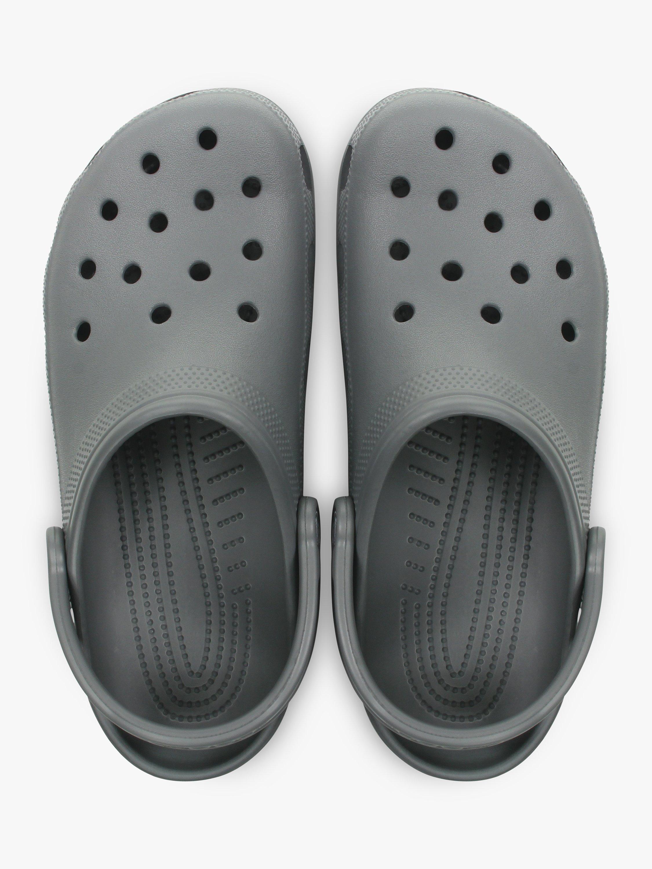 Crocs Classic Clogs, Slate Grey, 7