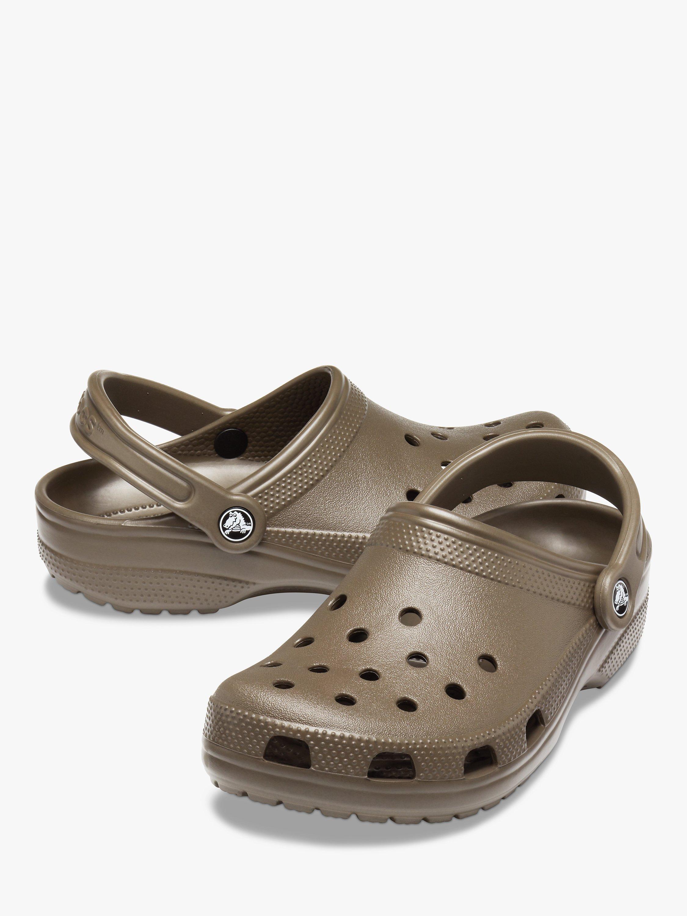 Product image 2 of 5, which shows Crocs Classic Clogs, Chocolate, 9