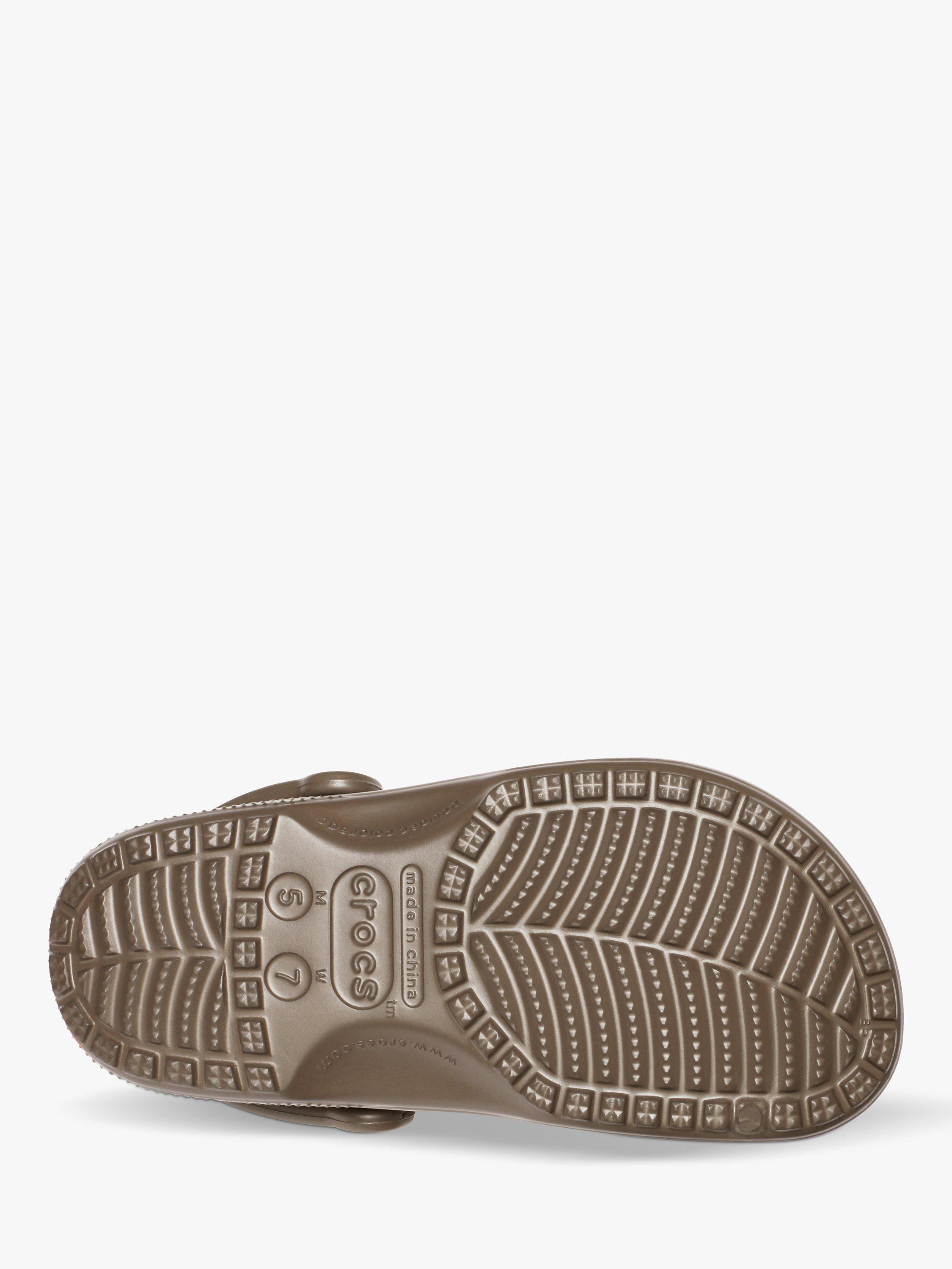 Product image 4 of 5, which shows Crocs Classic Clogs, Chocolate, 9