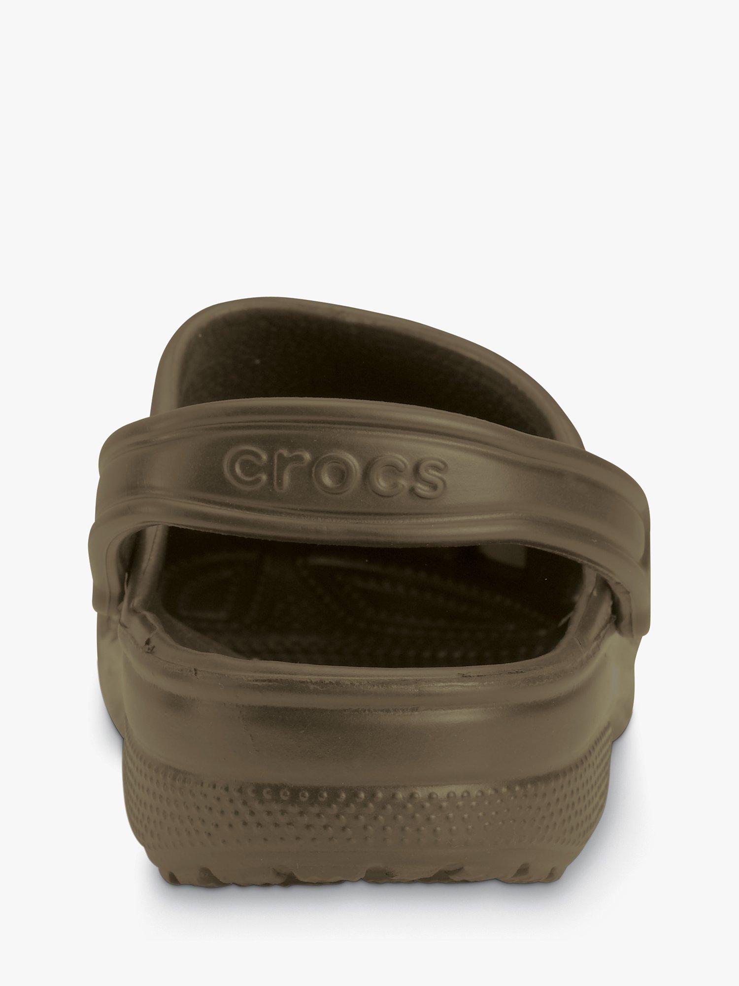 Product image 5 of 5, which shows Crocs Classic Clogs, Chocolate, 9