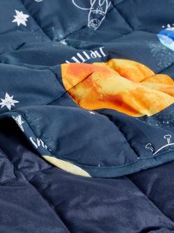 John Lewis Outer Space Weighted Blanket, 2kg, Multi - view 2, Multi