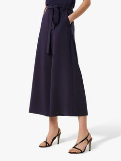 French Connection Whisper Belted Culottes, Nocturnal