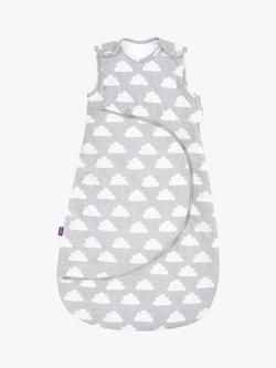 Snüz SnüzPouch Cloud Baby Sleeping Bag, 2.5 Tog, Grey/White, Grey/White