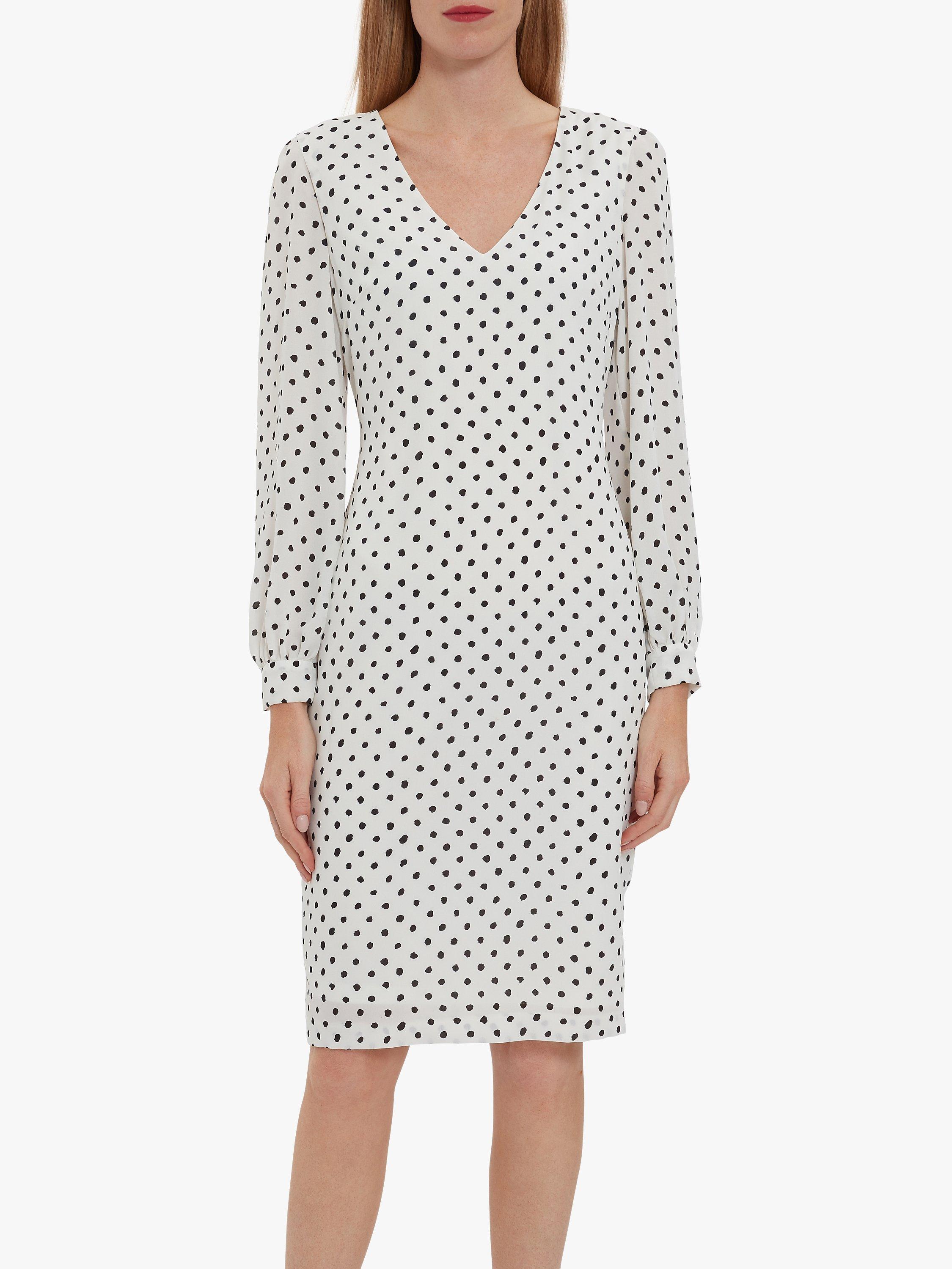 Gina Bacconi Daniella Spot Print Shift Dress