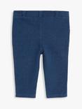 John Lewis Baby Plain Joggers, Navy