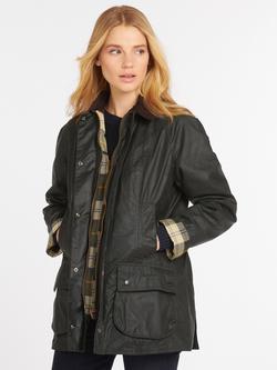 Barbour Beadnell Waxed Jacket - view 2, Sage
