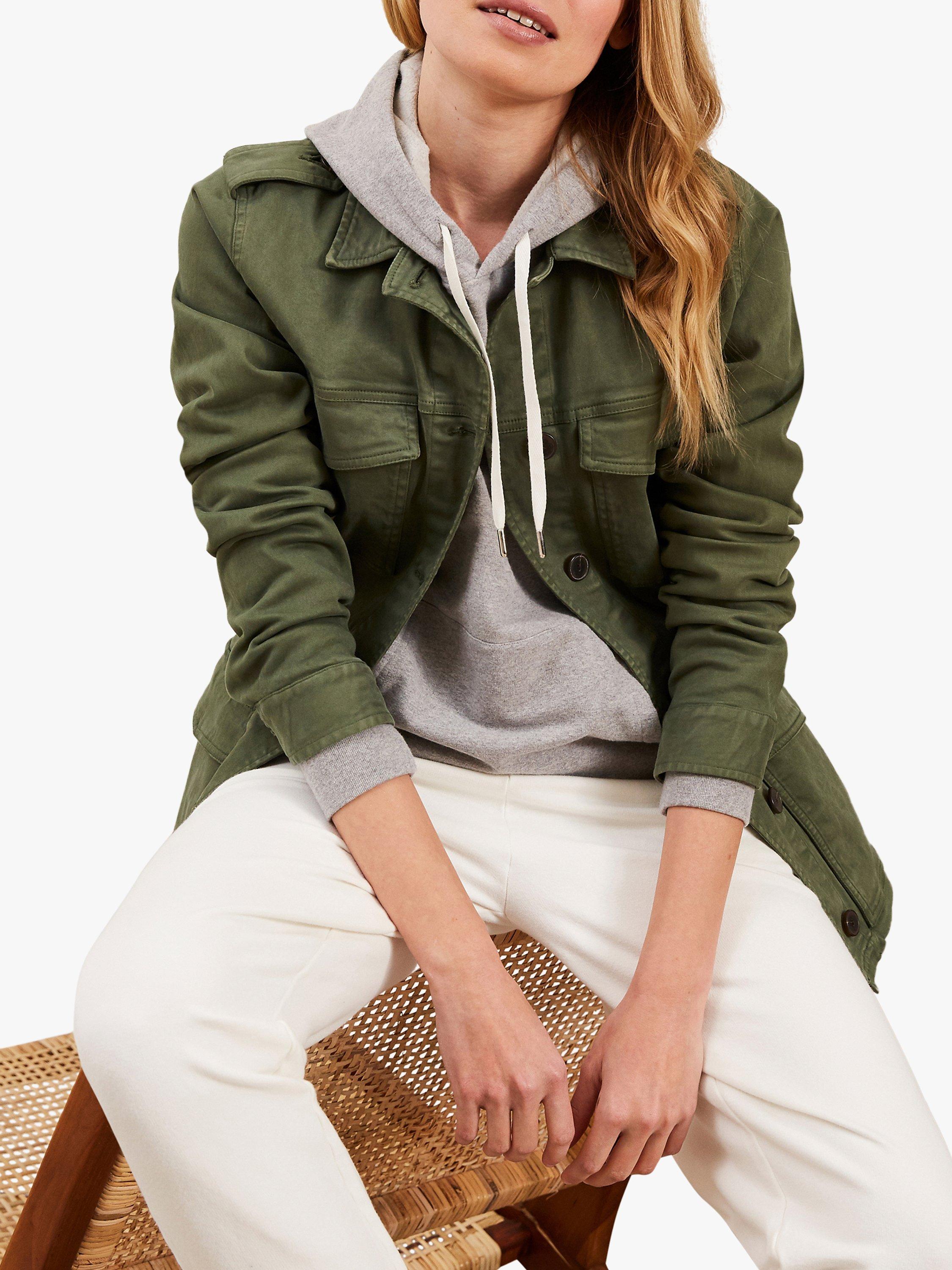 Baukjen Drake Organic Cotton Jacket, Light Khaki, 6