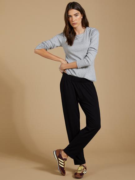 Baukjen Neath Lounge Trousers, Caviar Black - view 2, Caviar Black