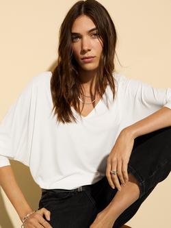 Baukjen Ella V-Neck Top, Pure White, Pure White