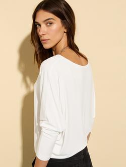 Baukjen Ella V-Neck Top, Pure White - view 2, Pure White