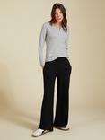 Baukjen Palazzo Trousers, Caviar Black