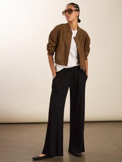 Baukjen Palazzo Trousers, Caviar Black, Caviar Black