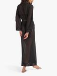 Bluebella Marcella Full-Length Chiffon Kimono, Black