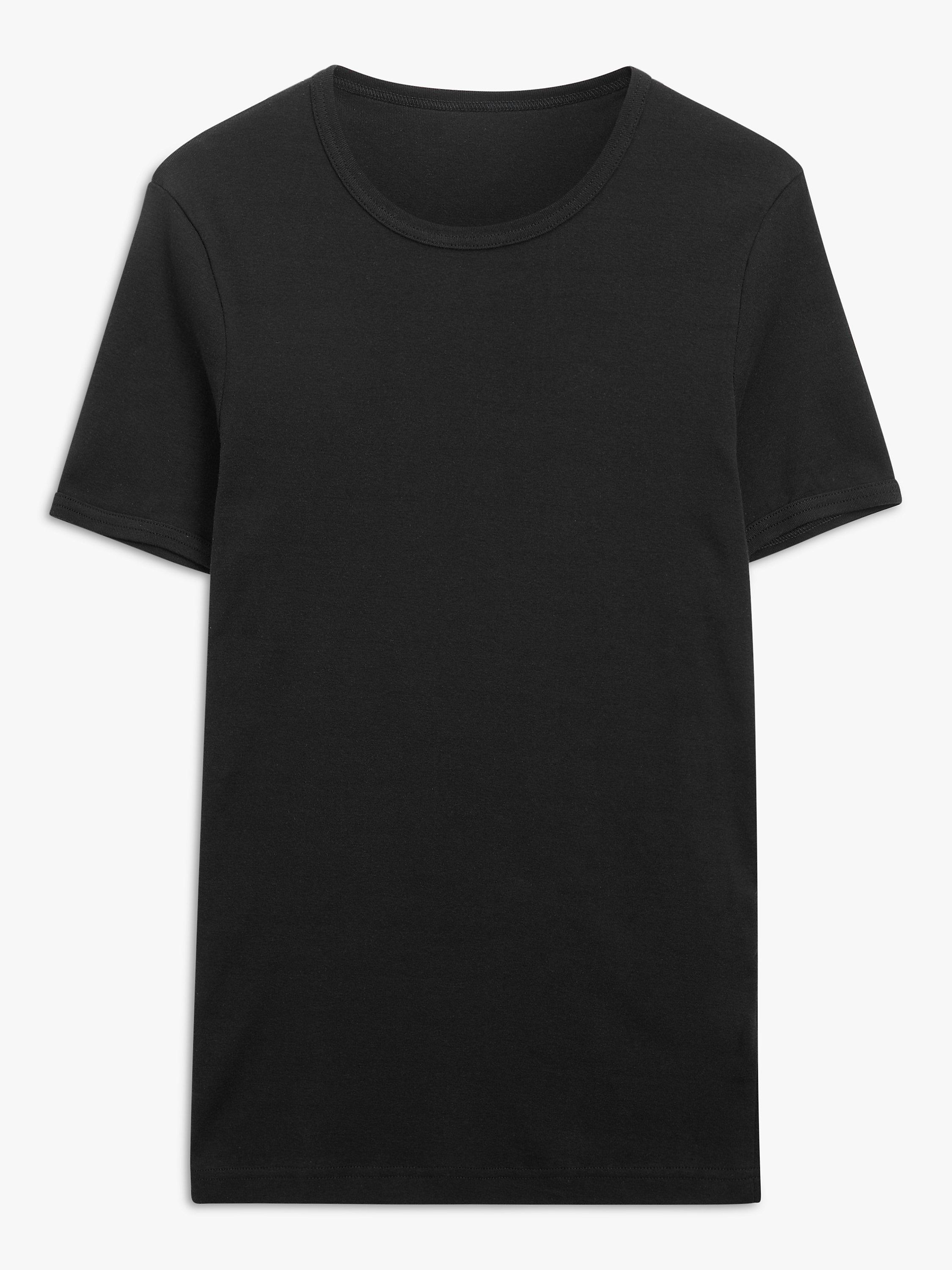 Plain black jersey shirt best sale