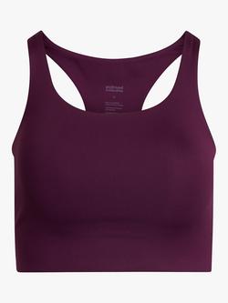 Girlfriend Collective Paloma Longline Sports Bra - view 2, Plum