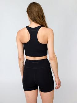 Girlfriend Collective Paloma Longline Sports Bra - view 2, Black