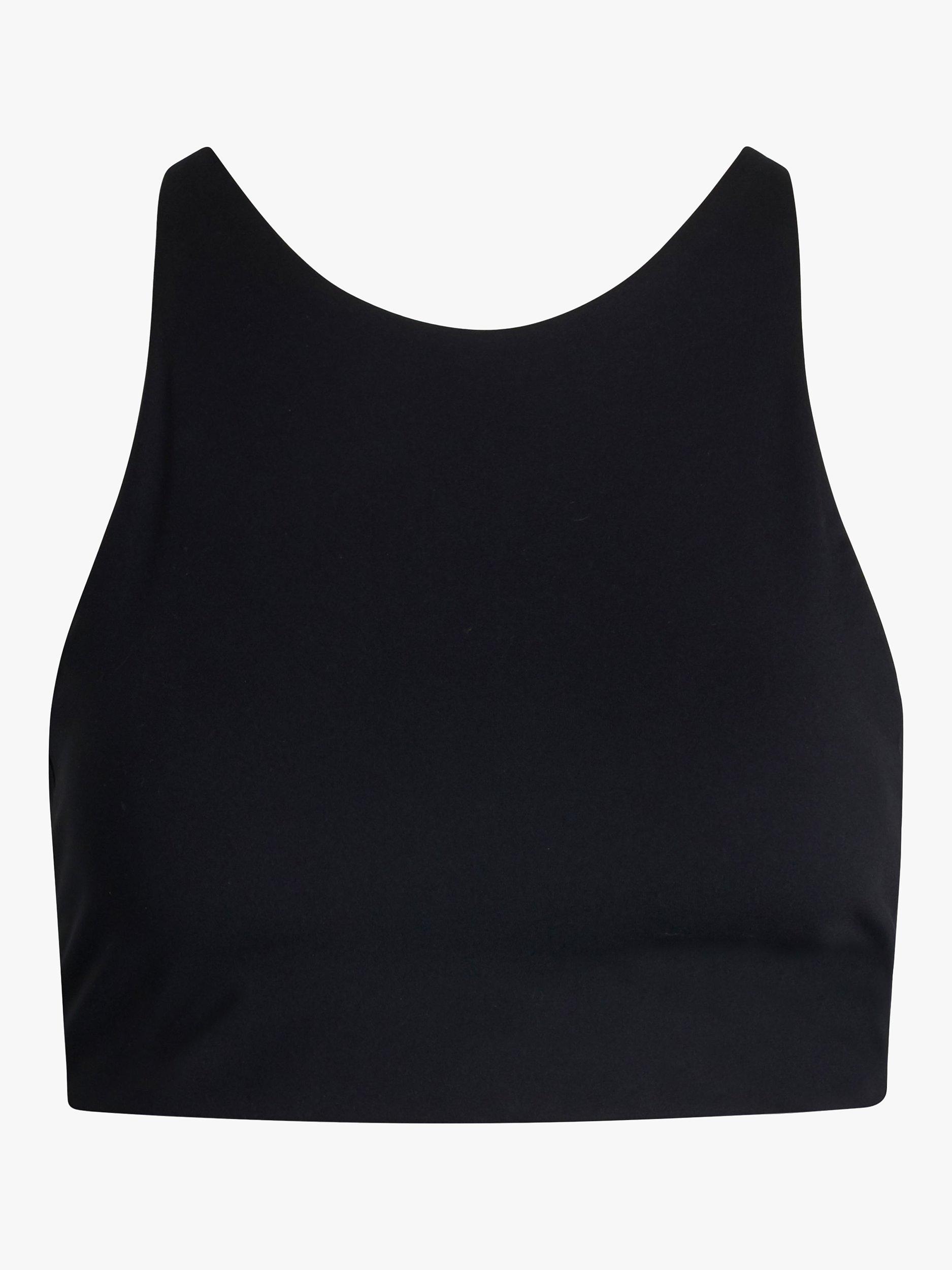 Girlfriend Collective Topanga Sports Bra, Black, XXS