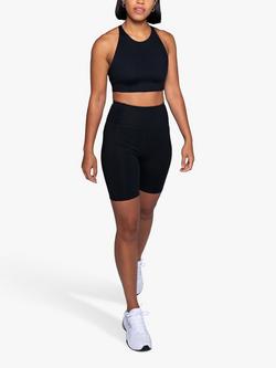 Girlfriend Collective High Rise Bike Shorts, Black