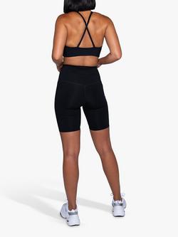 Girlfriend Collective High Rise Bike Shorts - view 2, Black
