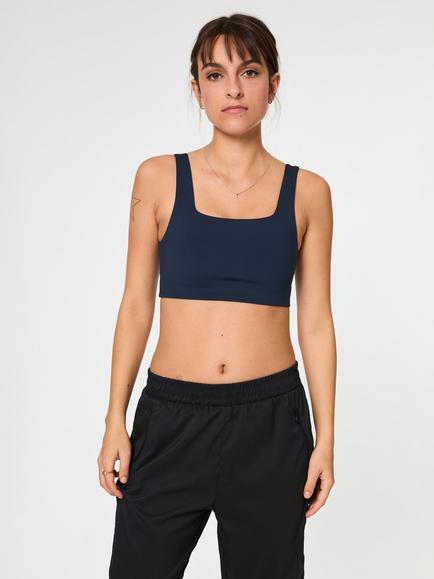Girlfriend Collective Tommy Sports Bra, Midnight