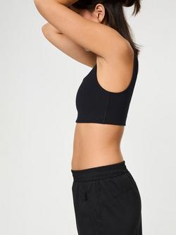Girlfriend Collective Tommy Sports Bra - view 2, Black