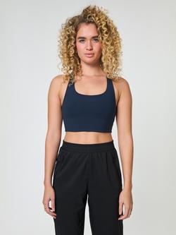Girlfriend Collective Paloma Longline Sports Bra, Midnight