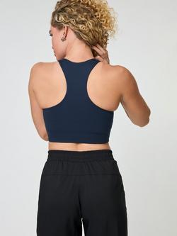 Girlfriend Collective Paloma Longline Sports Bra, Midnight