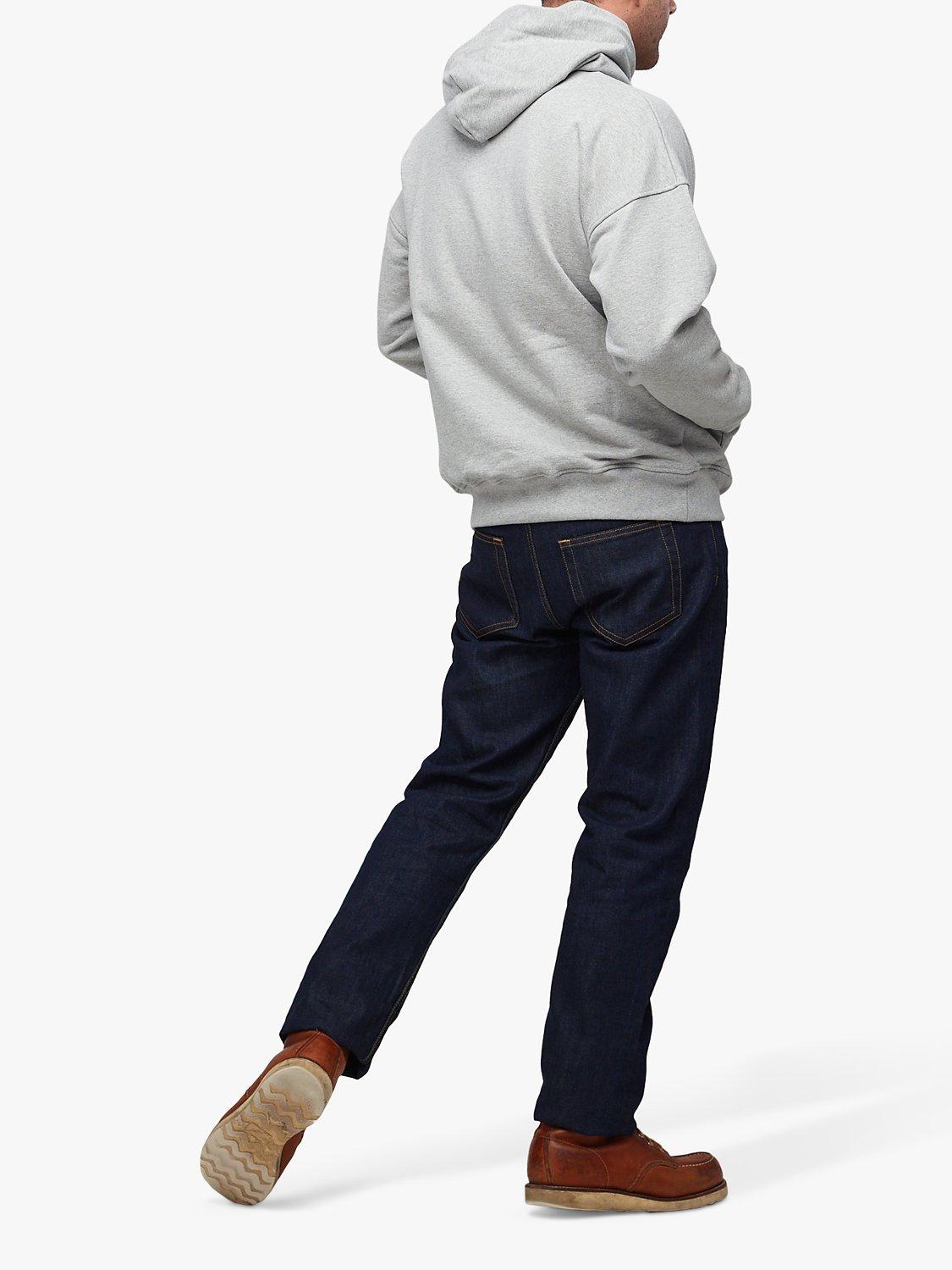 Community Clothing Cotton Hoodie, Grey Marl, S