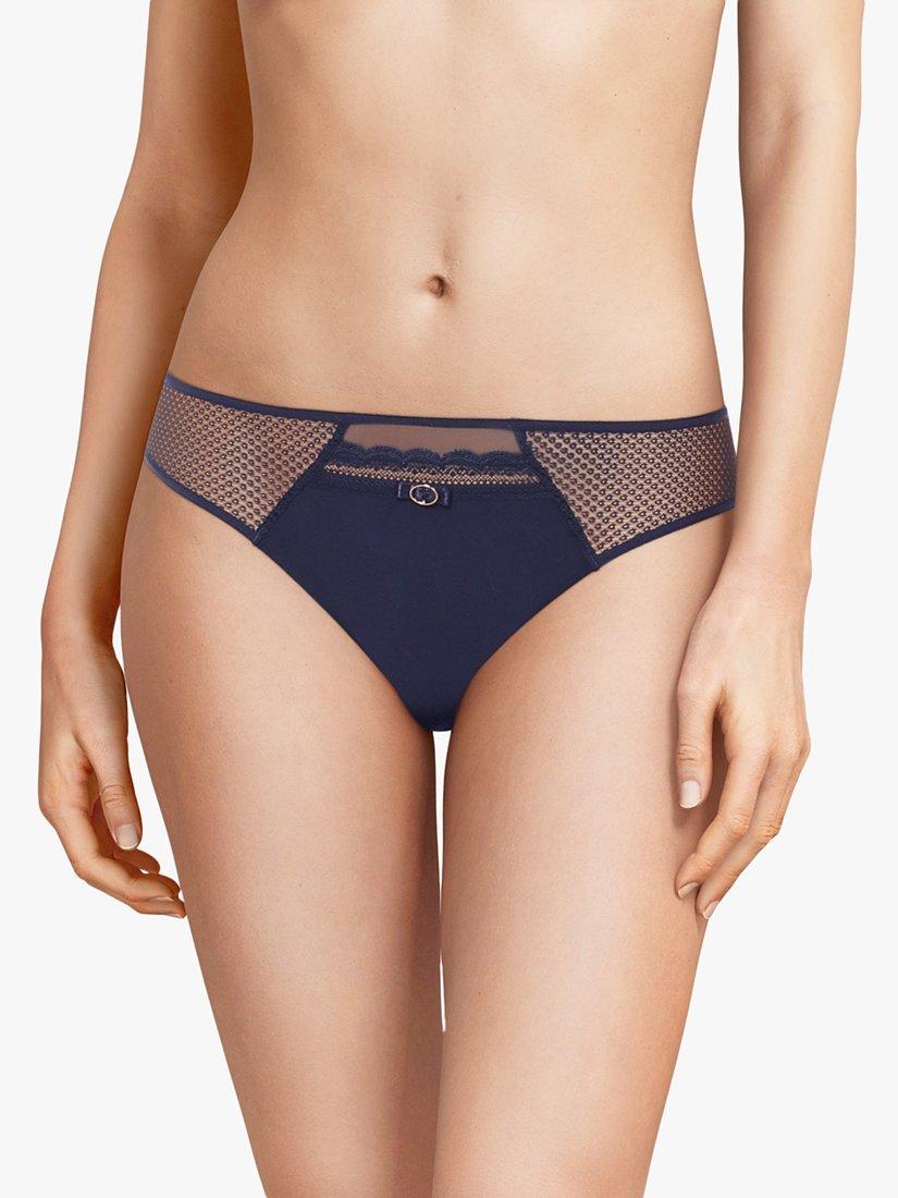 Chantelle Parisian Allure Hipster Knickers, Sapphire, M