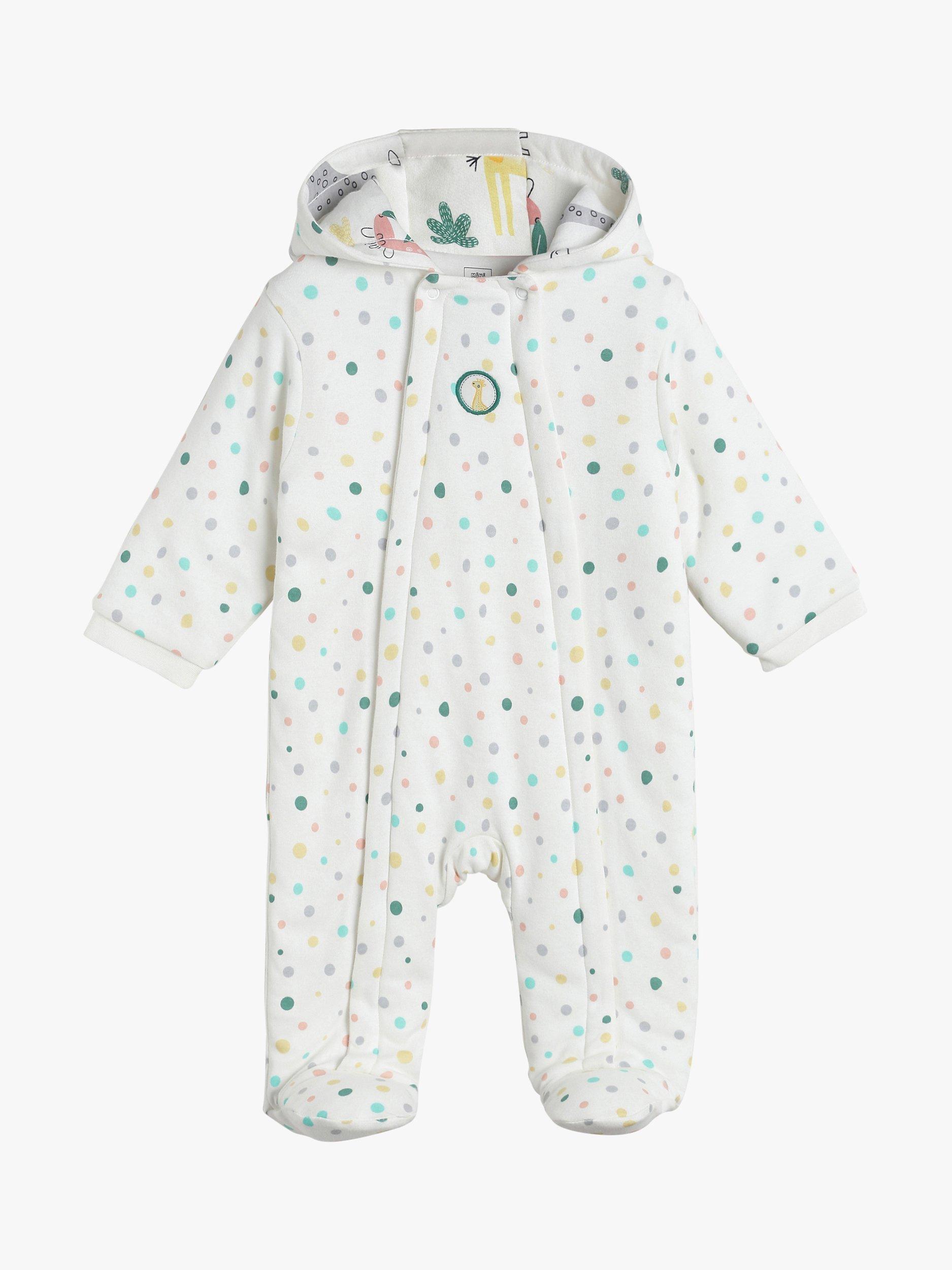 Mini Cuddles Baby Giraffe Hooded All-In-One, Multi