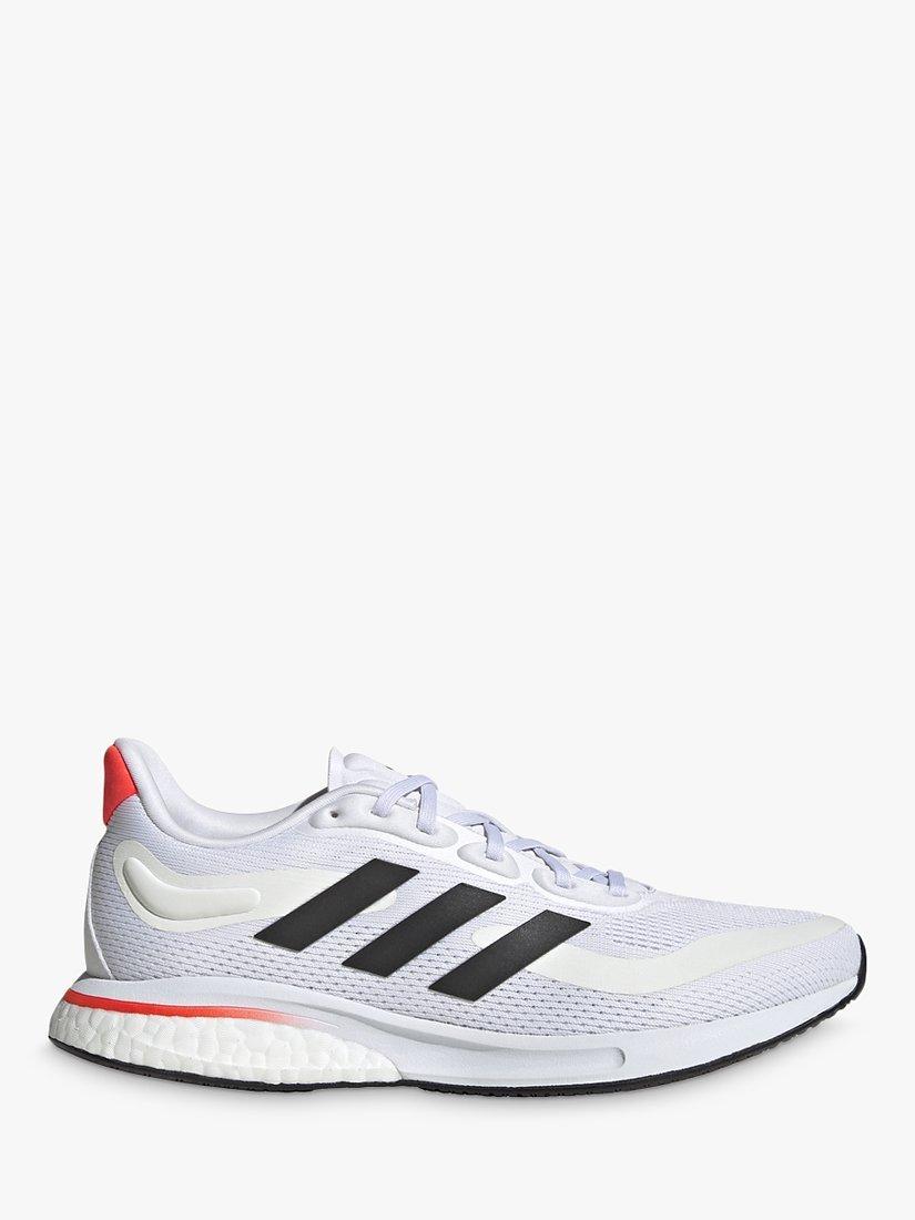 adidas Supernova Women's Running Shoes, FTWR White/Core Black/Solar Red
