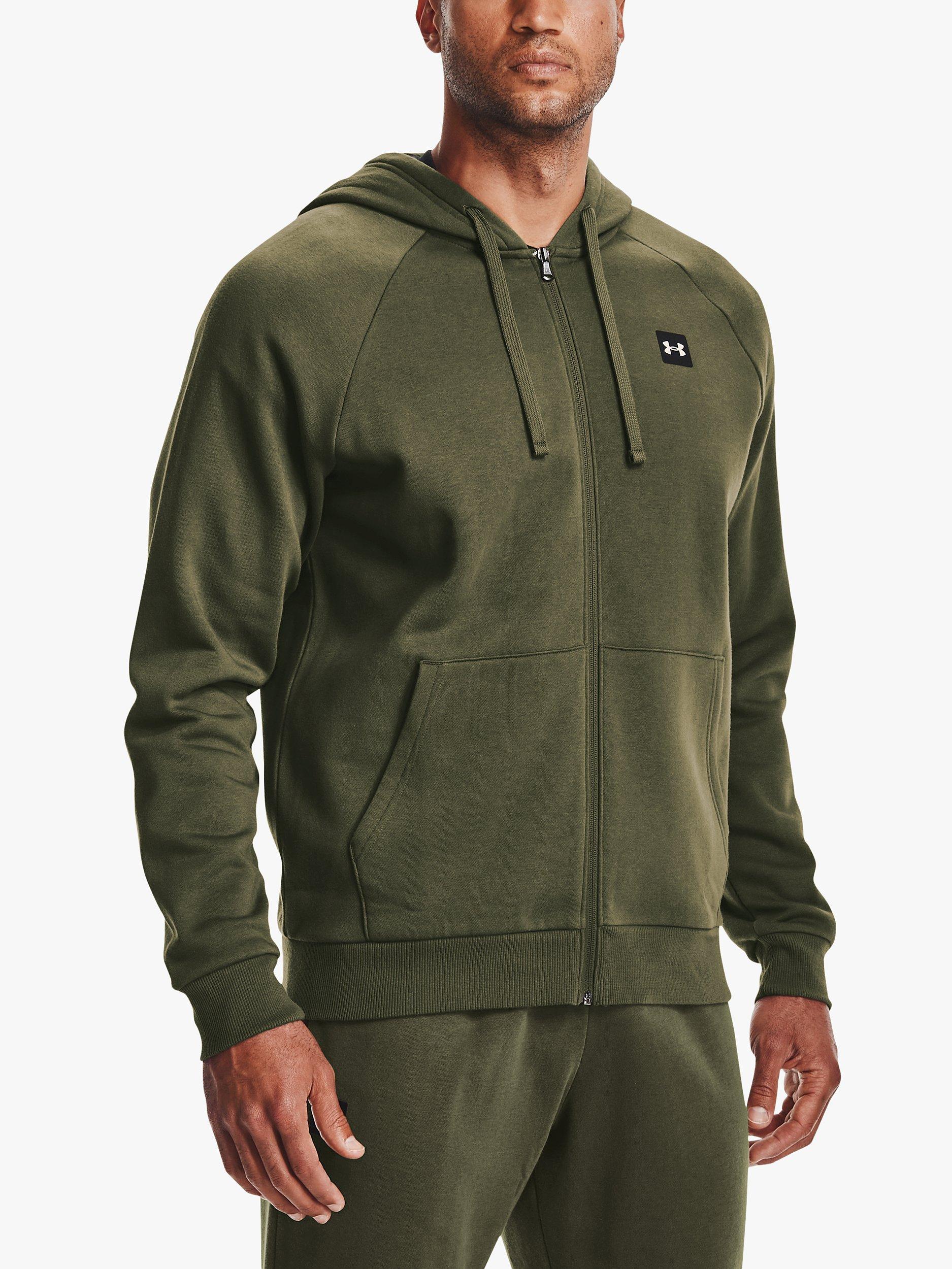 Under Armour Rival Fleece Full Zip Training Hoodie, Marine