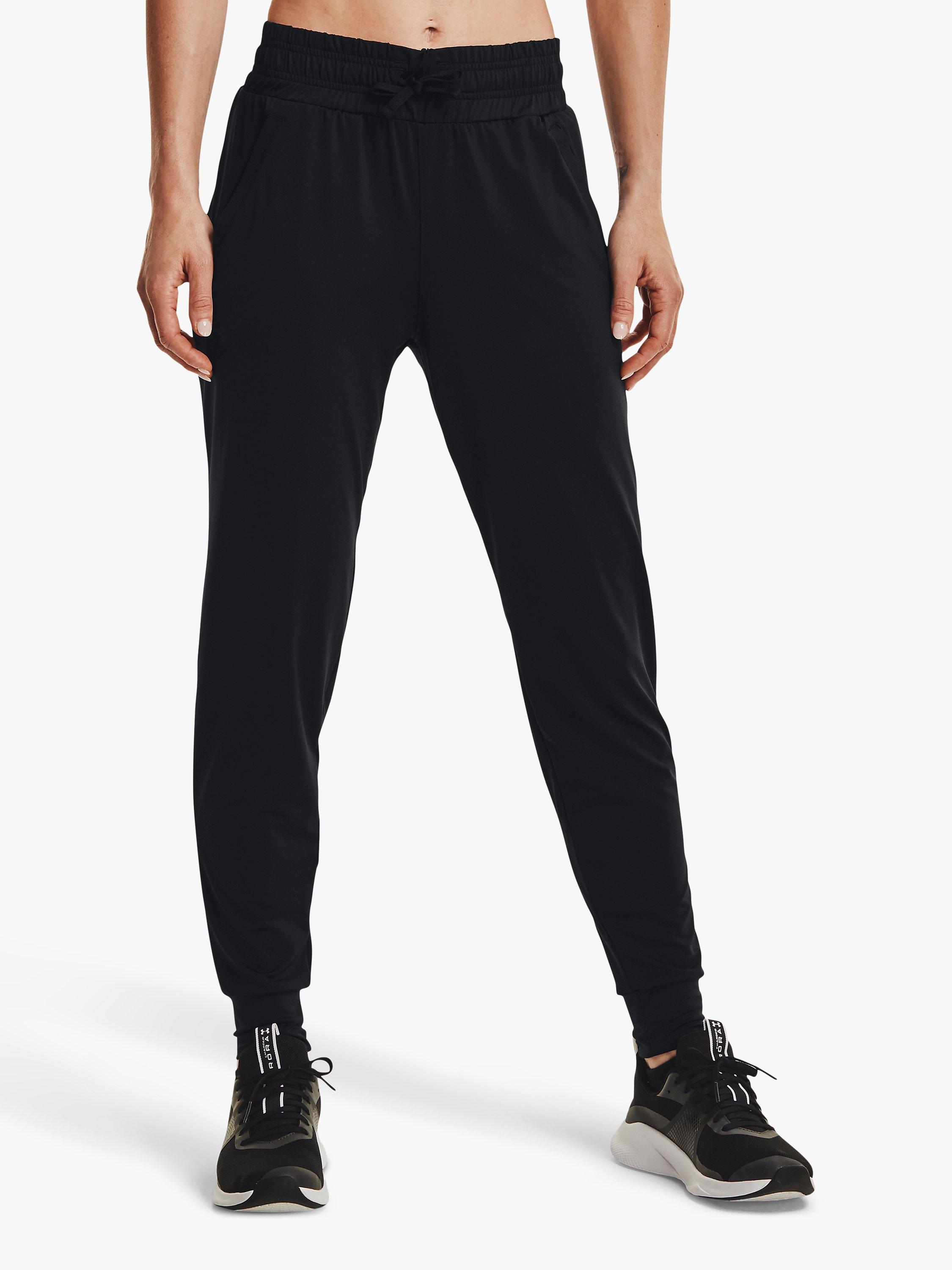 Under Armour HeatGear Joggers, Black/Jet Grey