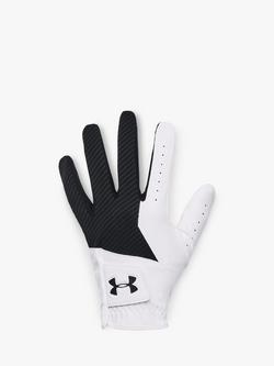 Under Armour Medal Golf Gloves, Black