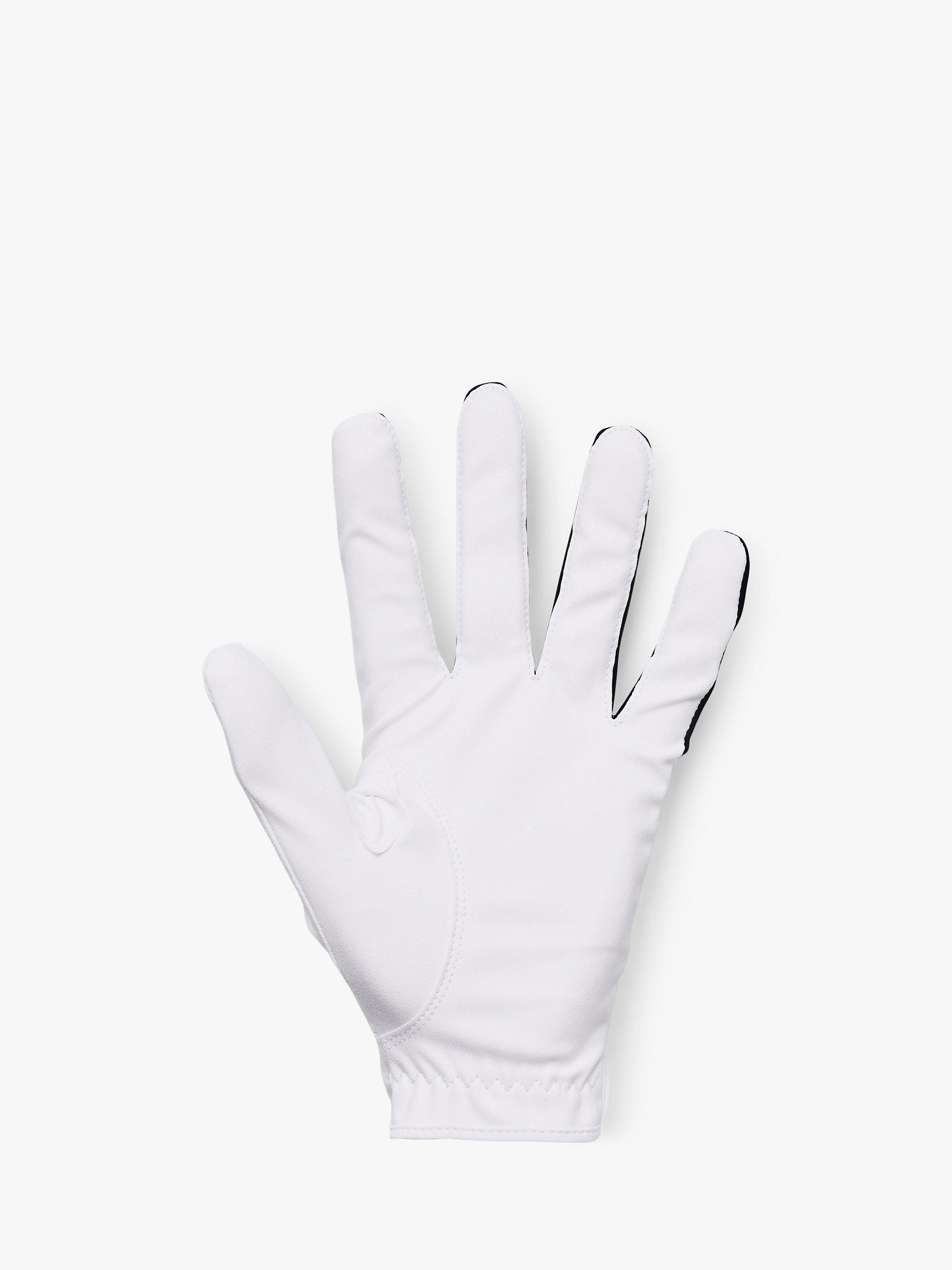 Product image 2 of 2, which shows Under Armour Medal Golf Gloves, Black, L