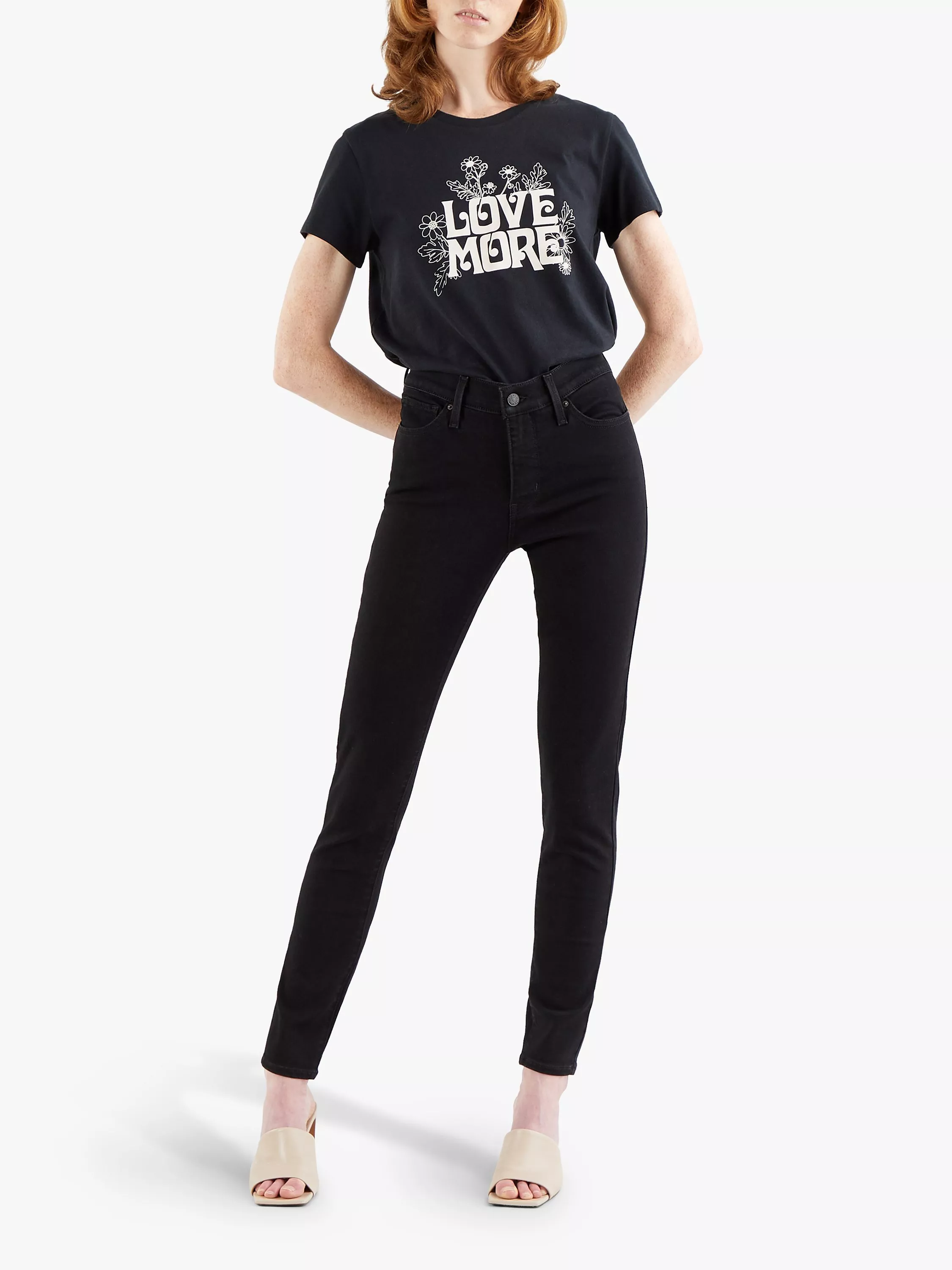 Levi s 310 Shaping Super Skinny Jeans Black Squared