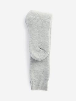 Barbour Women's Wool Mix Wellie Knee Socks - view 2, Light Grey