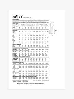 Simplicity Misses' Skirt Sewing Pattern, S9179 - view 2, Multi